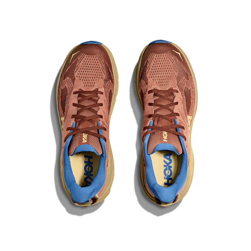 Men's Challenger 8, Hoka Men's Challenger 8 in Maple/Cardamom - Top View
