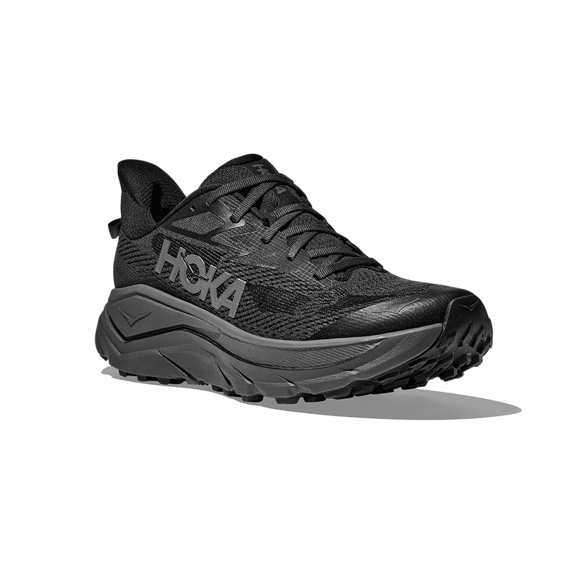 Men's Challenger 8 Wide, Hoka Men's Challenger 8 in Black - right outer angled view