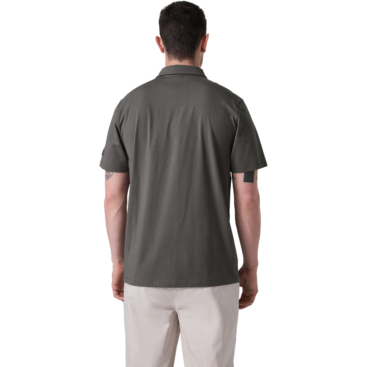 Men's Short Sleeve Feather Polo alternate view
