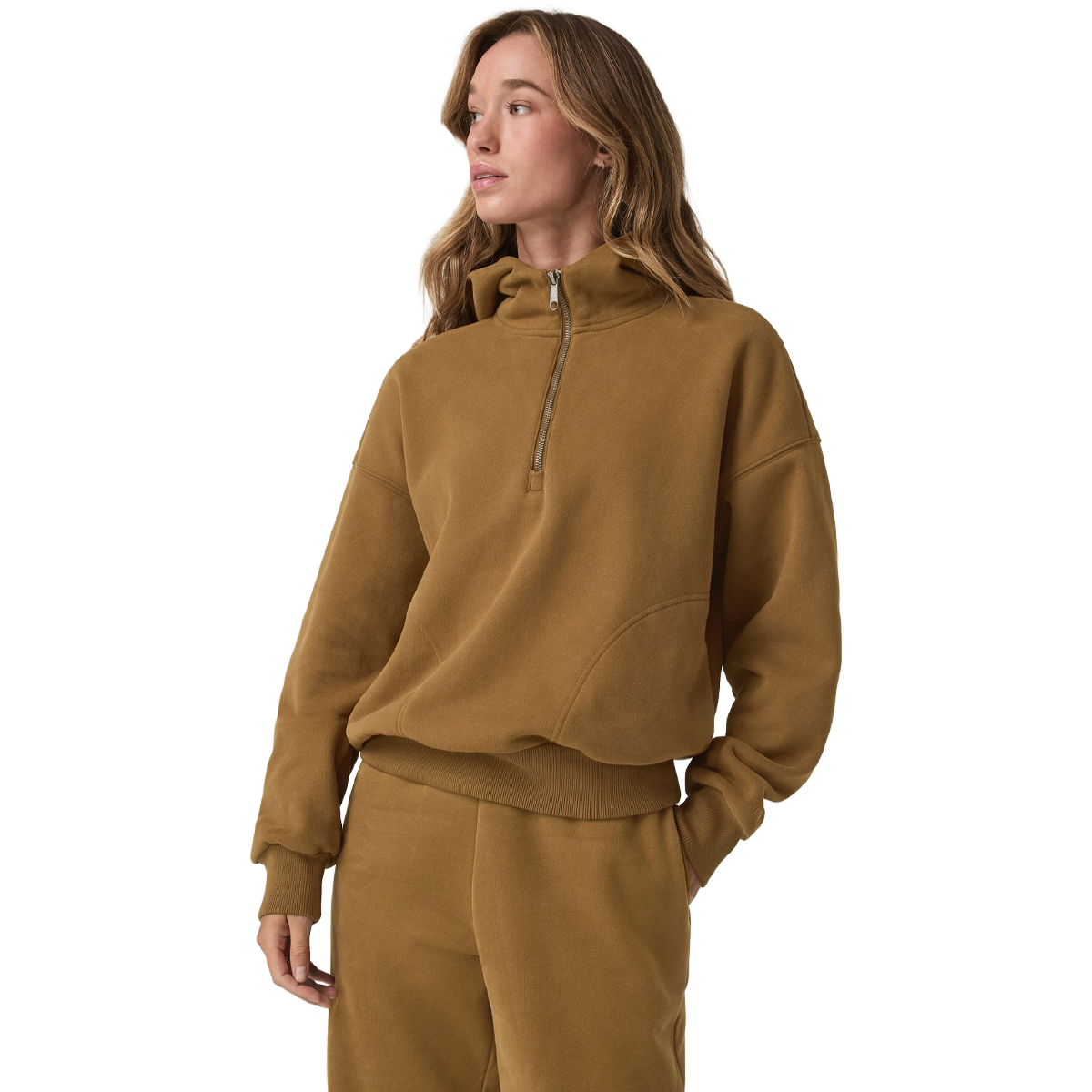 Women's Restore Relaxed Half Zip Hoodie alternate view