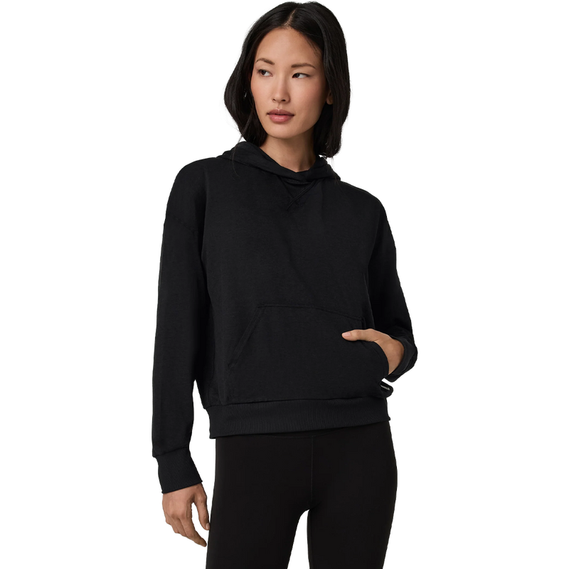 Women's Halo Modern Pullover Hoodie, Vuori Women's Halo Modern Pullover Hoodie front on model