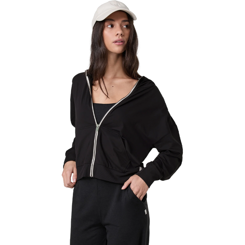Women's Halo Modern Full Zip Hoodie, Featured Image