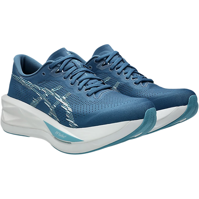 Men's SonicBlast, Asics Men's SonicBlast in 400-Winter Sea/Stillwater pair right front