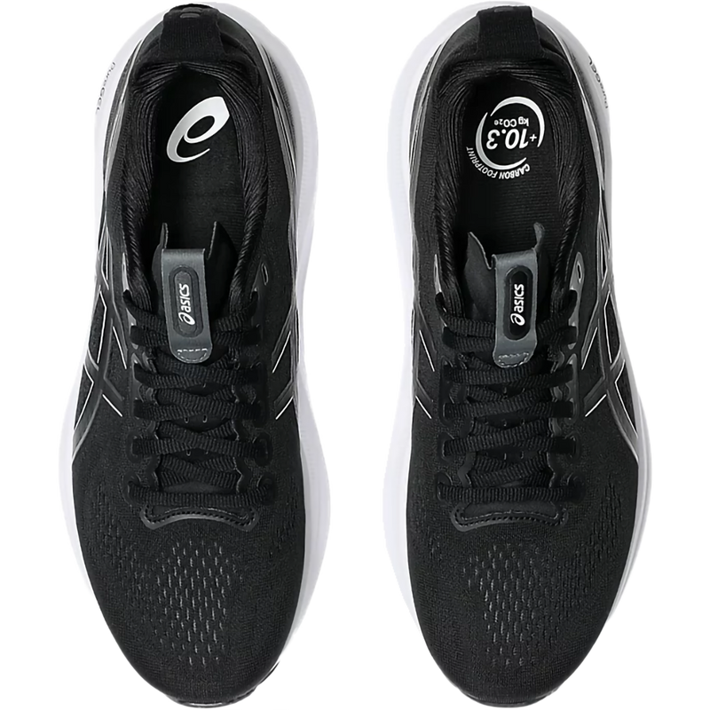 Men's Kayano 32 Extra Wide, Asics Kayano 32 in 002 Black/White pair top