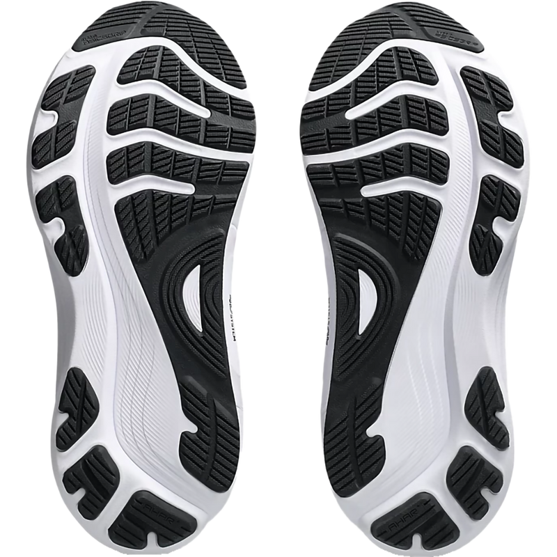 Men's Kayano 32 Extra Wide, Asics Kayano 32 in 002 Black/White pair bottom
