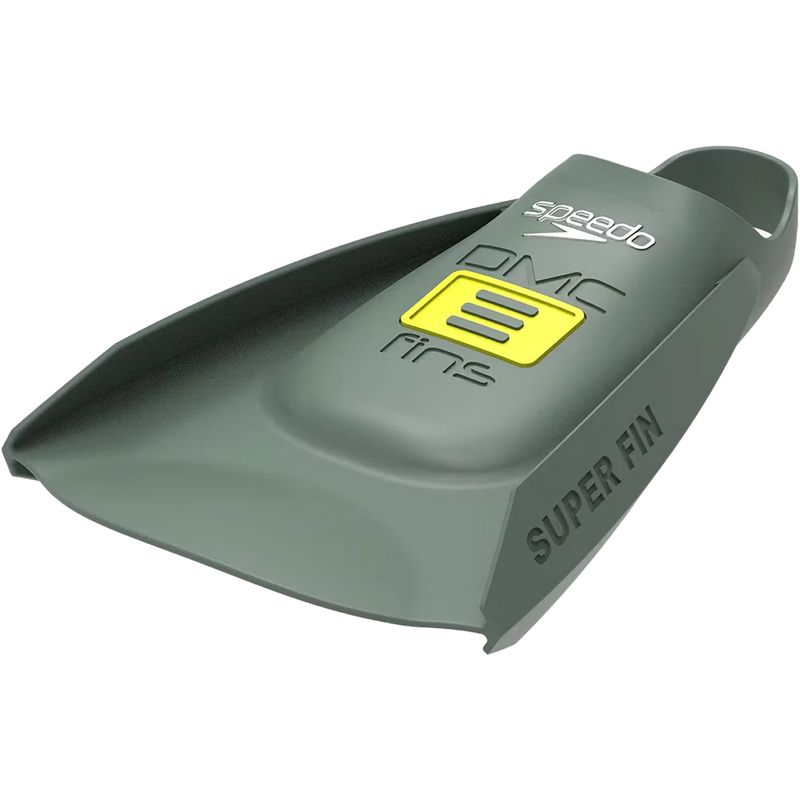 Speedo DMC Super Fin, Speedo Speedo DMC Super Fin in 16002-Soft Olive/Hyper Yellow side