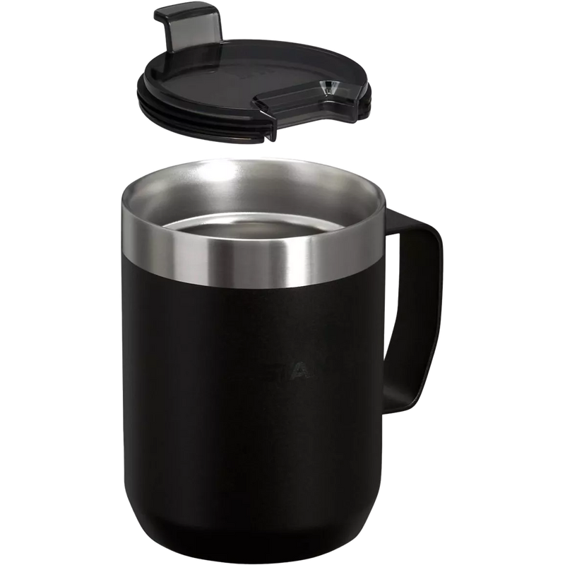 Stay-Hot Camp Mug - 8 oz, Stanley Stay-Hot Camp Mug 8oz lid