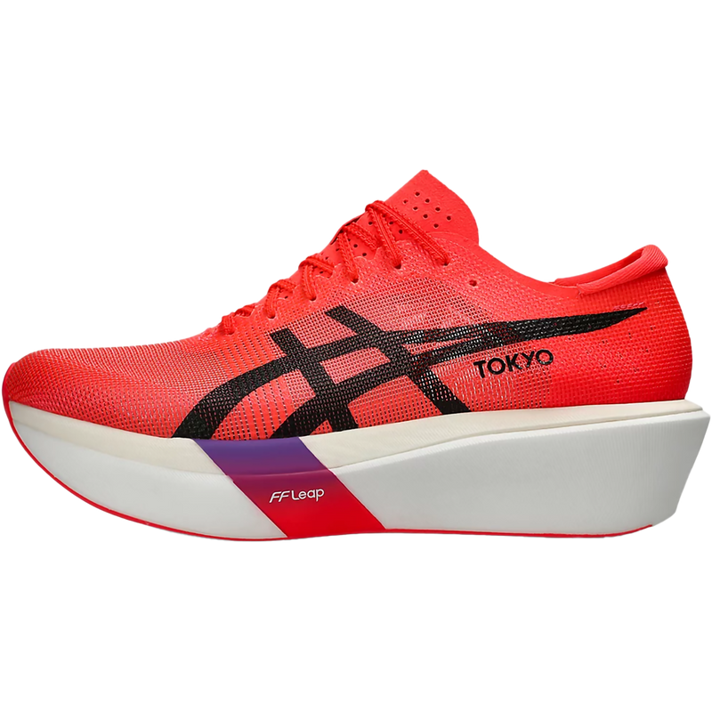 Men's MetaSpeed Sky Tokyo, Asics Men's MetaSpeed Sky in 600-Flash Red/Black left profile