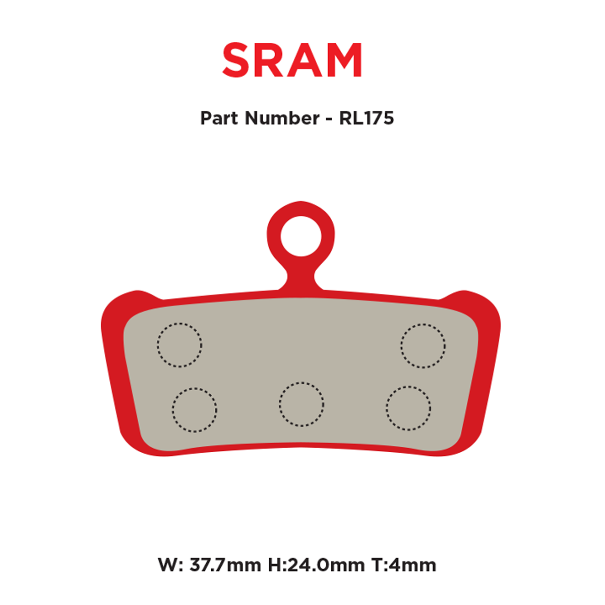 SRAM G2/Guide ALL Red alternate view