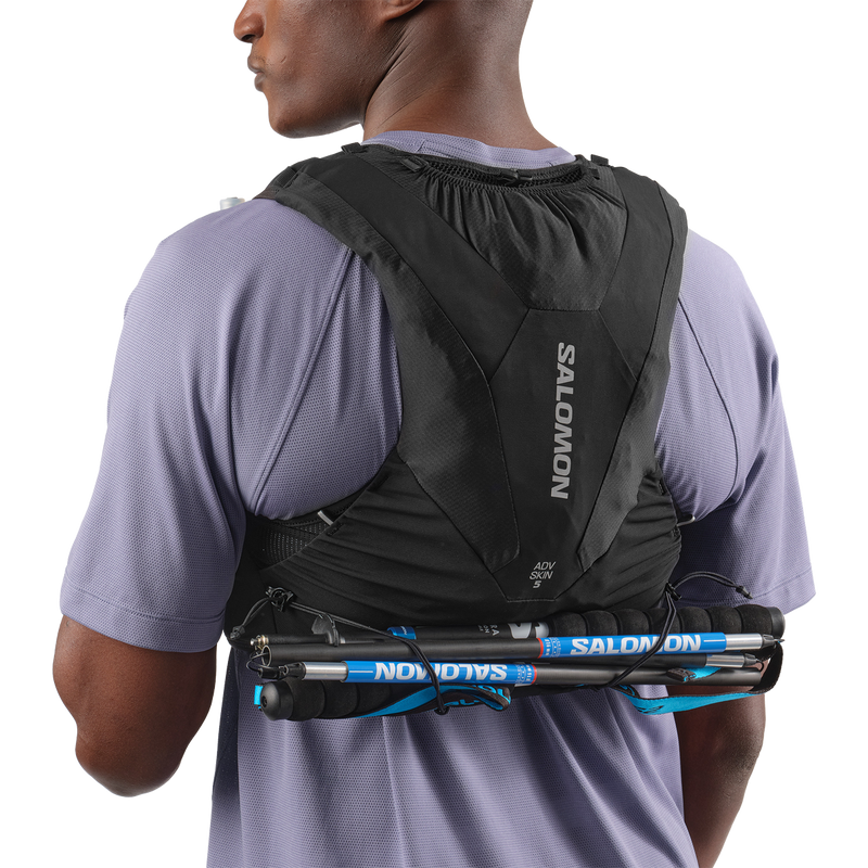 ADV Skin 5, Salomon ADV SKIN 5 with walking poles