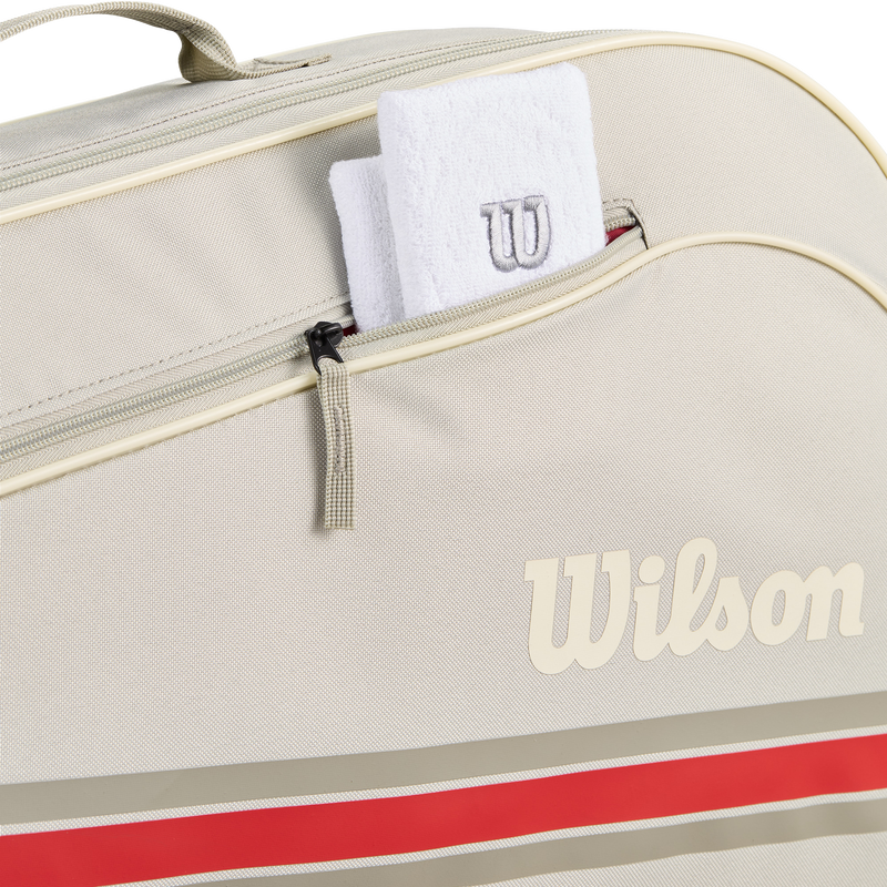 3 pack Team Racket Bag, Wilson 3 pack Team Racket Bag Side Zipper