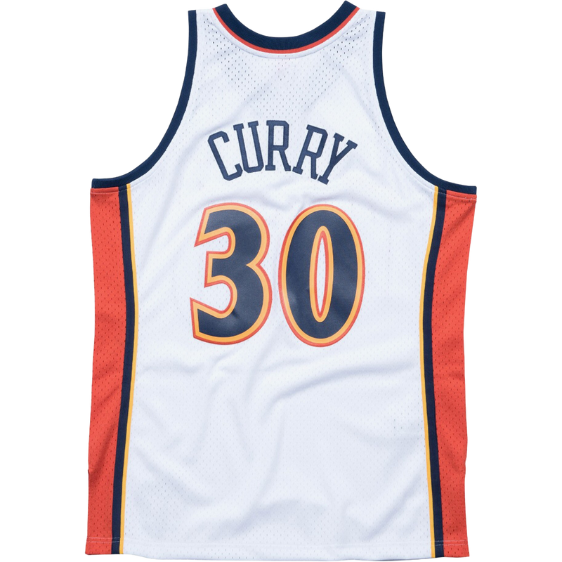 Men's Stephen Curry Warriors 2009/10 Swingman Jersey, Mitchell & Ness SM Home Jersey Warriors 2009 Steph Curry back