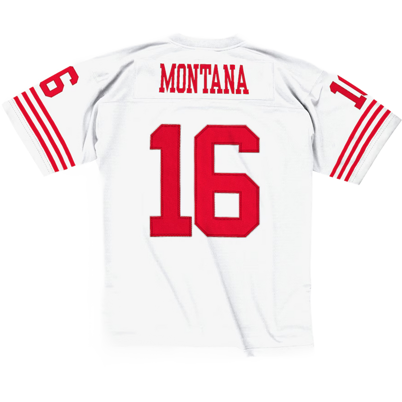 Men's Joe Montana 49ers 1990 Legacy Jersey, Mitchell & Ness NFL Legacy 49ers 1990 Joe Montana Jersey back