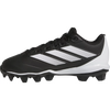 Adidas Youth Adizero Impact Molded 2.0 Baseball in Black/White left profile