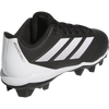 Adidas Youth Adizero Impact Molded 2.0 Baseball in Black/White right back