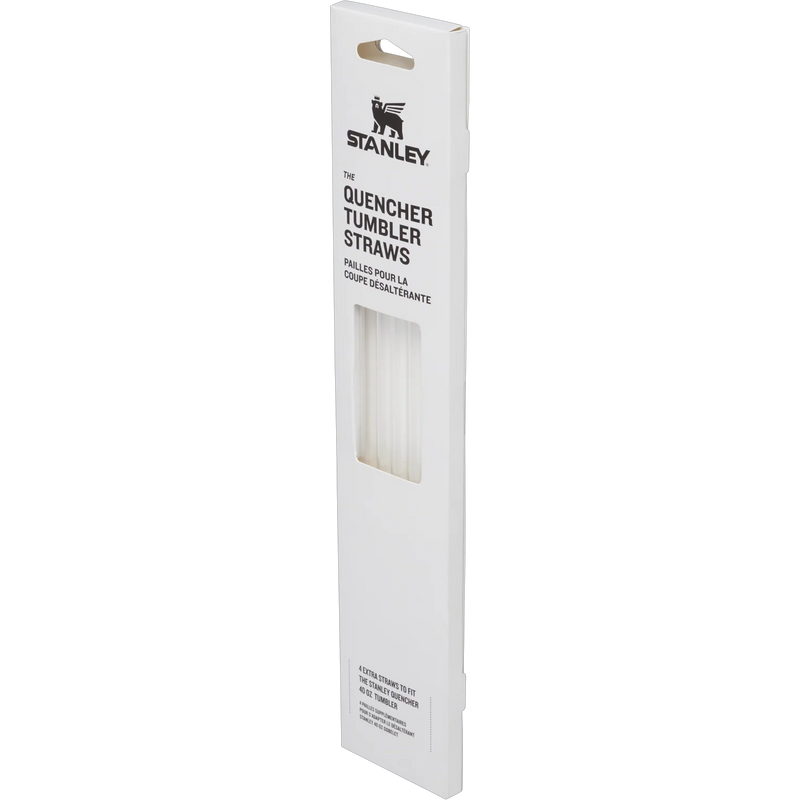 The Quencher 40oz Tumbler Straws, Stanley The Quencher 40oz Tumbler Straws in Clear front side view
