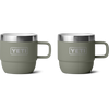 Yeti Rambler 6 oz Mug 2-Pack in Pampa Green