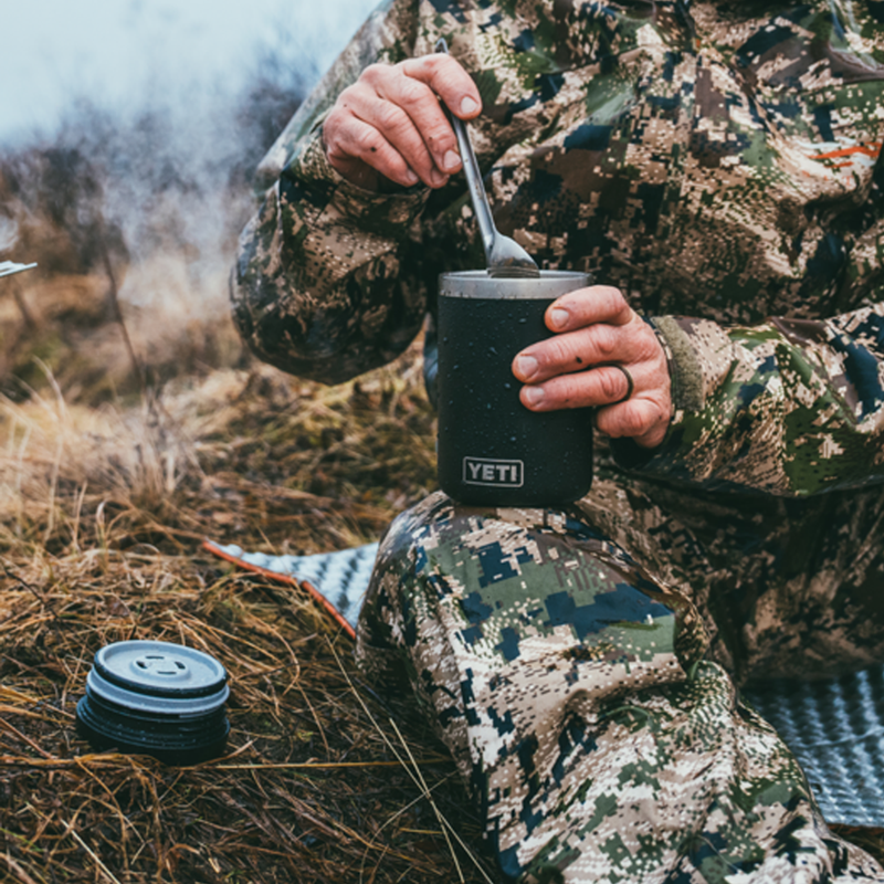 Rambler 16 oz Food Jar, Yeti Rambler 16 oz Food Jar in hand