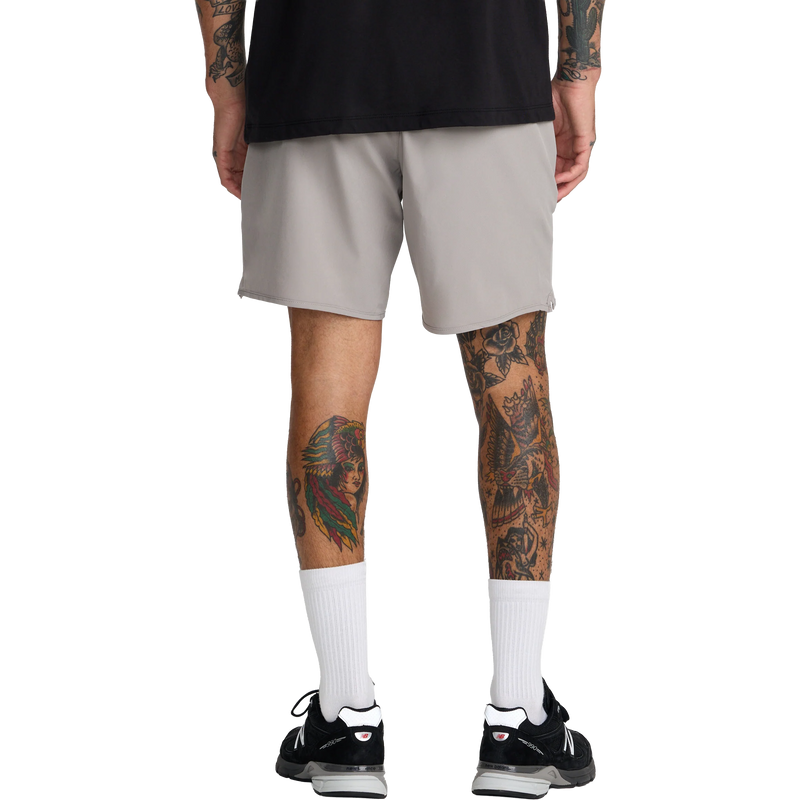 Men's Yogger Stretch 17", RVCA Men's Yogger Stretch 17" in BRS-Brown Stone on model back