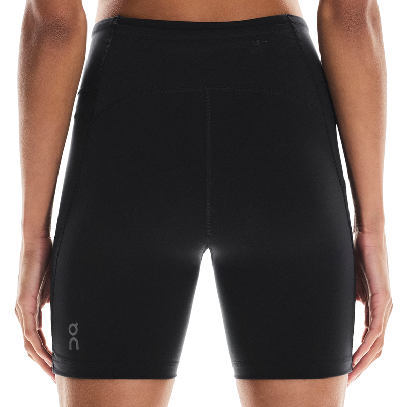 Women's Performance Tights Short, On Women's Performance Tights Short Back Logo
