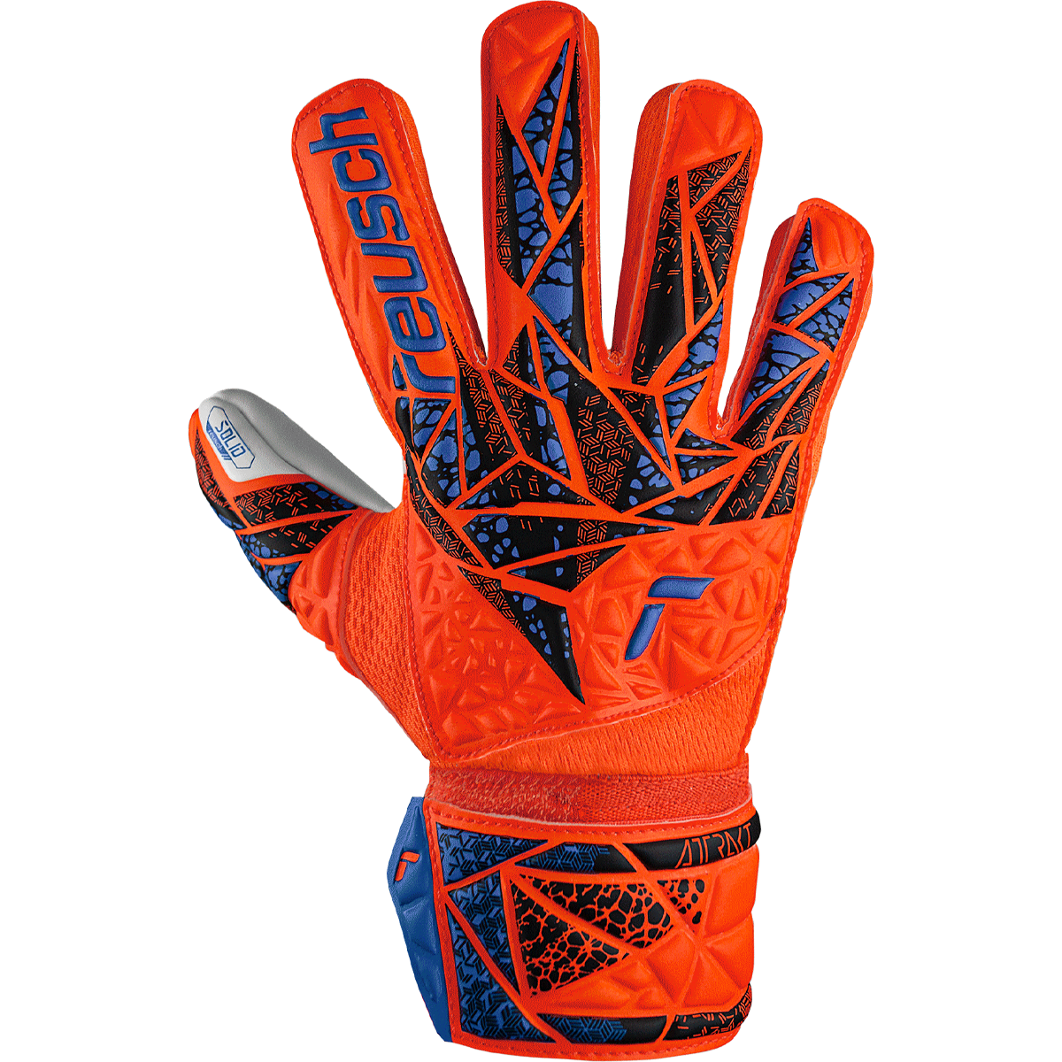Youth Attrakt Solid Finger Support Glove alternate view