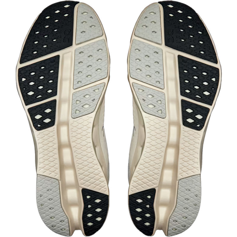 Women's Cloudsurfer 2, On Women's Cloudsurfer 2 in Ivory/Ivory pair bottom