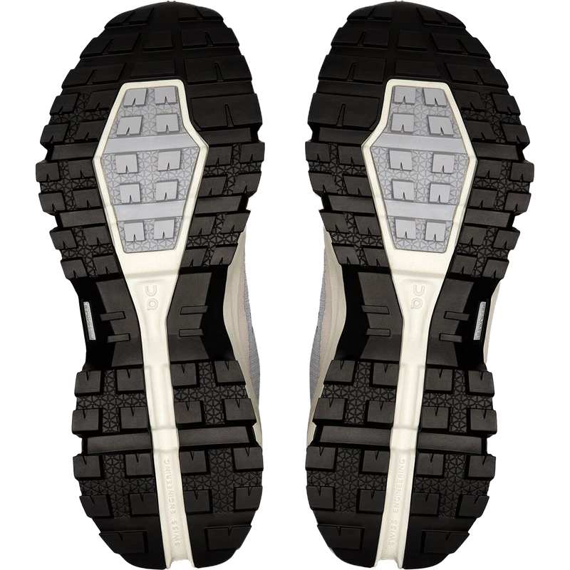 Women's Cloudrock Mid Waterproof, On Women's Cloudrock Mid WP in Alloy Ice pair bottom