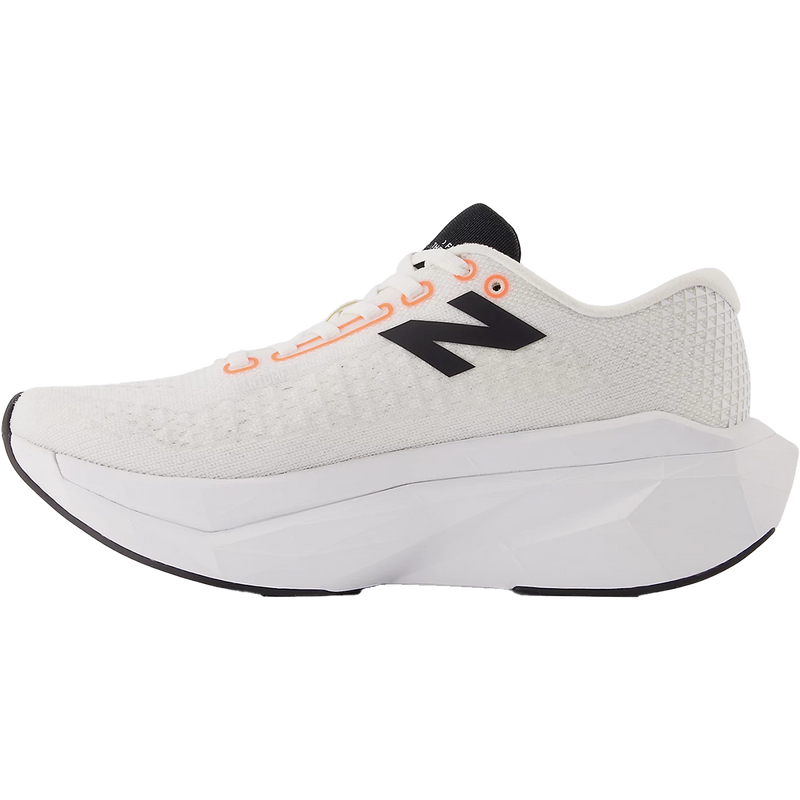 Women's FuelCell SuperComp Trainer v3, New Balance Women's FuelCell SuperComp Trainer v3 in CS-Sea Salt/Urgent Red inside right profile