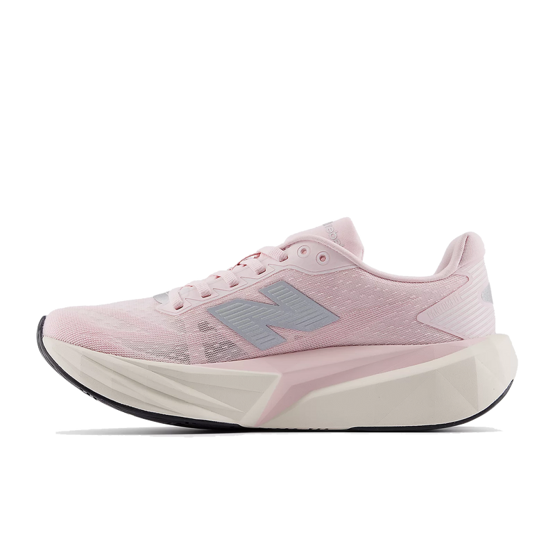 Women's FuelCell Rebel v5, New Balance Women's FuelCell Rebel v5 in Pink - left view