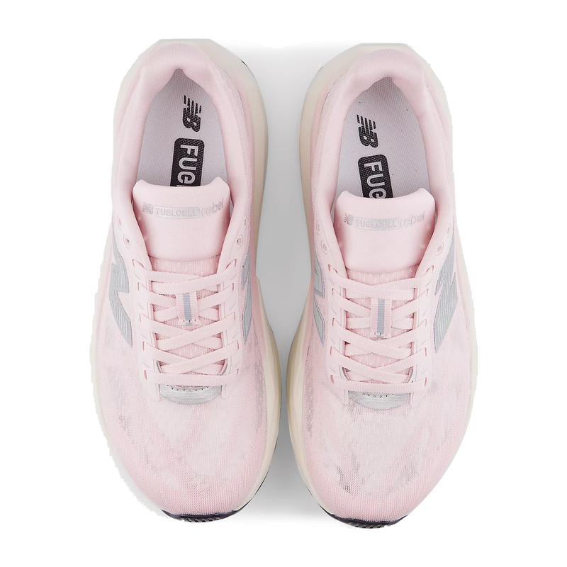 Women's FuelCell Rebel v5, New Balance Women's FuelCell Rebel v5 in Pink - Top view