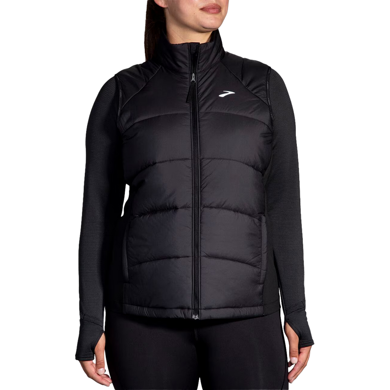 Women's Shield Hybrid Vest 3.0, Brooks Women's Shield Hybrid Vest 3.0 Front