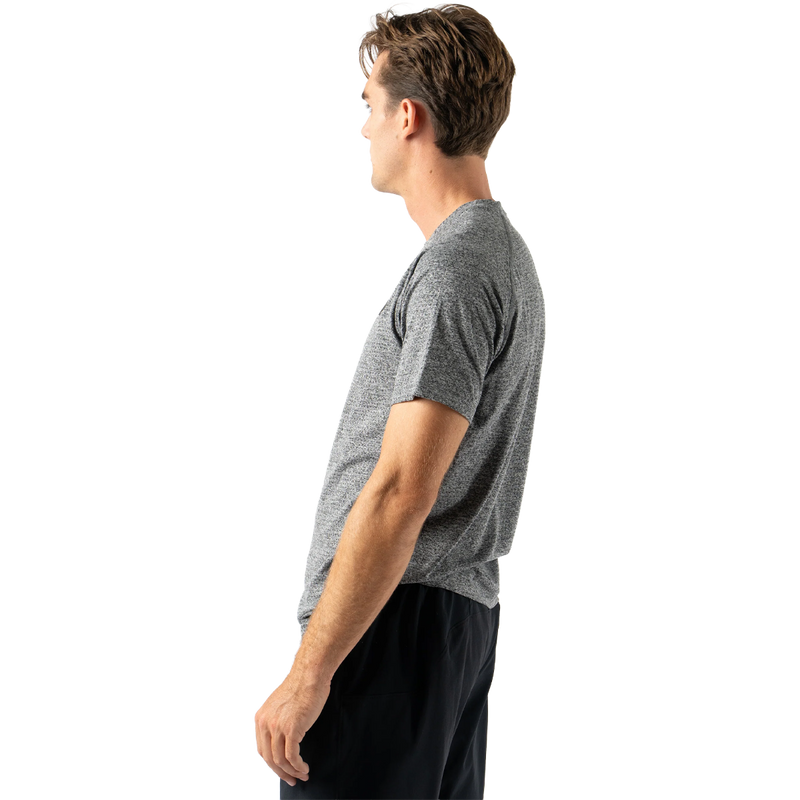 Men's EZ Tee Perf Short Sleeve, Rabbit Men's EZ Tee Perf side
