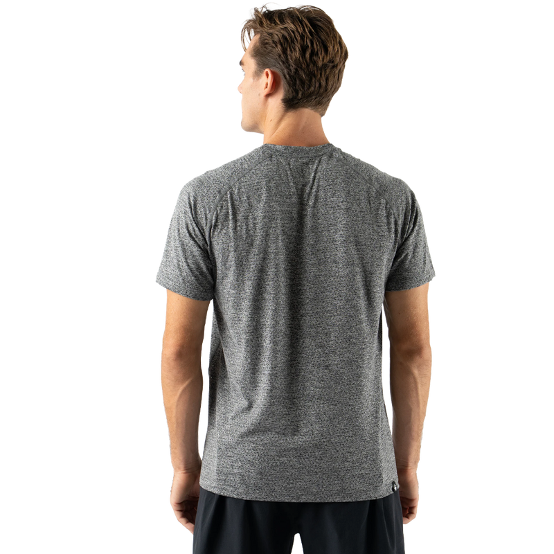 Men's EZ Tee Perf Short Sleeve, Rabbit Men's EZ Tee Perf back