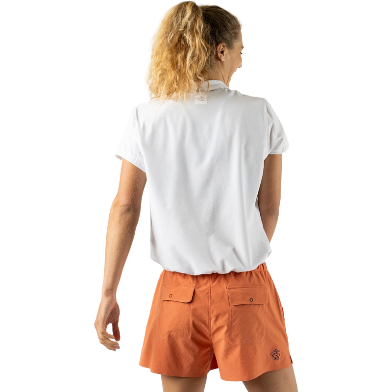 Women's High Country Pullover Short Sleeve, Rabbit High Country Pullover SS back