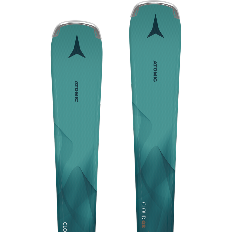 Women's Cloud Q8 Skis + M 10 GW, Atomic Women's Cloud Q8 Skis + M 10 GW tips