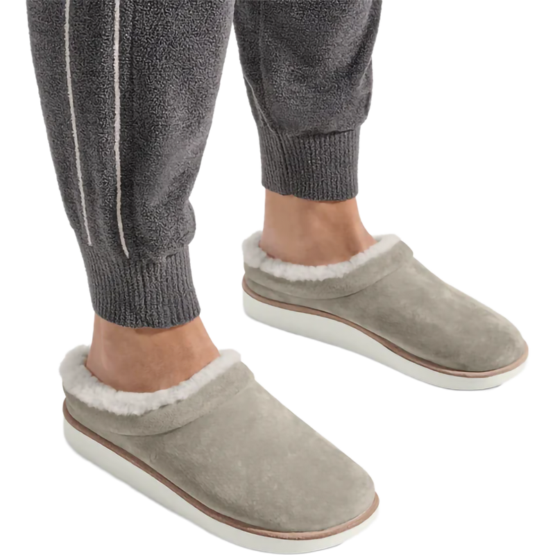 Women's Mani, OluKai Women's Mani in TGGS Taupe Grey on model