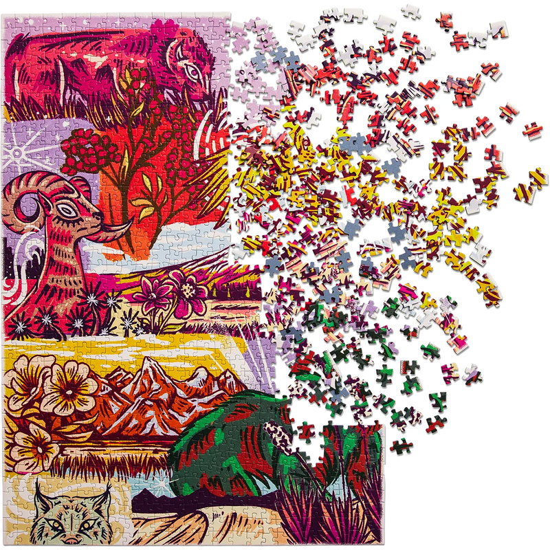 National Park Naturalist 1000pc Puzzle, Parks Project National Park Naturalist 1000pc Puzzle pieces