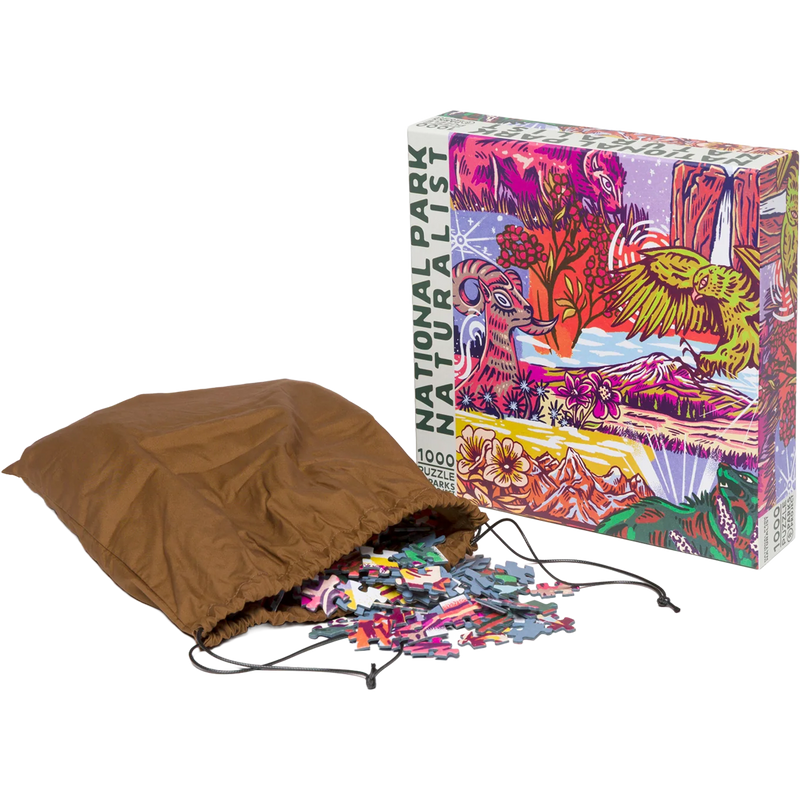 National Park Naturalist 1000pc Puzzle, Parks Project National Park Naturalist 1000pc Puzzle with bag