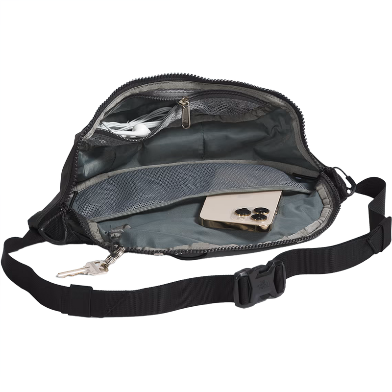 Terra Lumbar 3L, The North Face Terra Lumbar 3L in 4JK-Asphalt Grey/TNF Black  unzipped