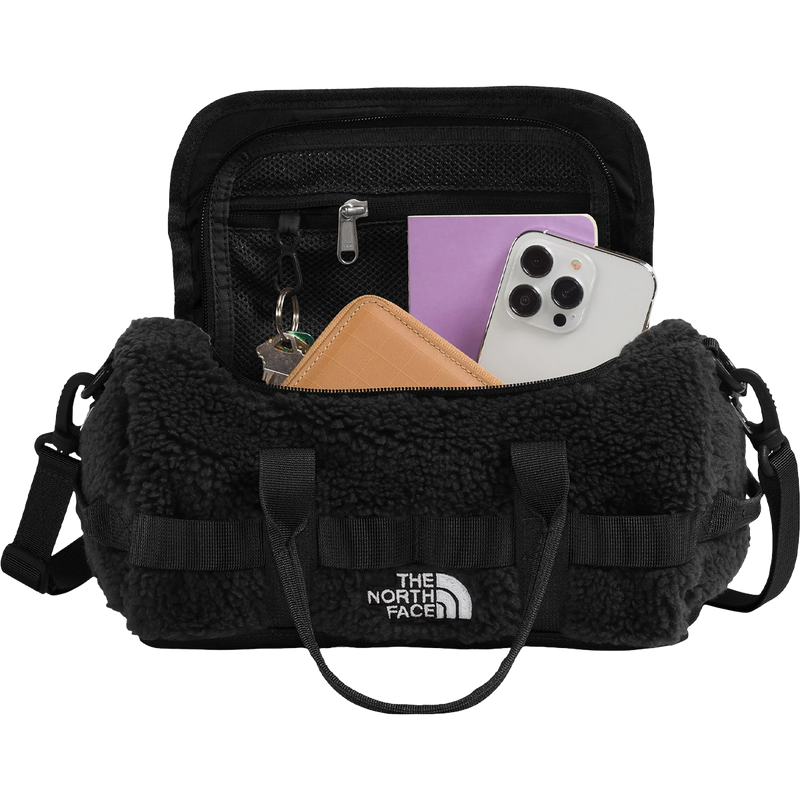 Base Camp High Pile Mini Bag, The North Face Base Camp High Pile Mini Bag Packed