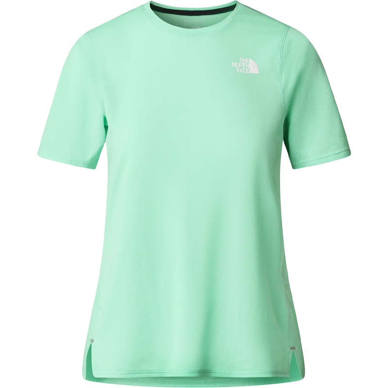 Women's Summit High Trail Short Sleeve, The North Face Women's Summit High Trail Short Sleeve in Sping Bud