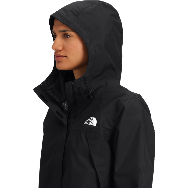 Women's Antora Rain Jacket, The North Face Women's Antora Rain Jacket 3/4 Front