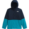 The North Face Youth Warm Antora Rain Jacket in Summit Navy/Dusk Blue