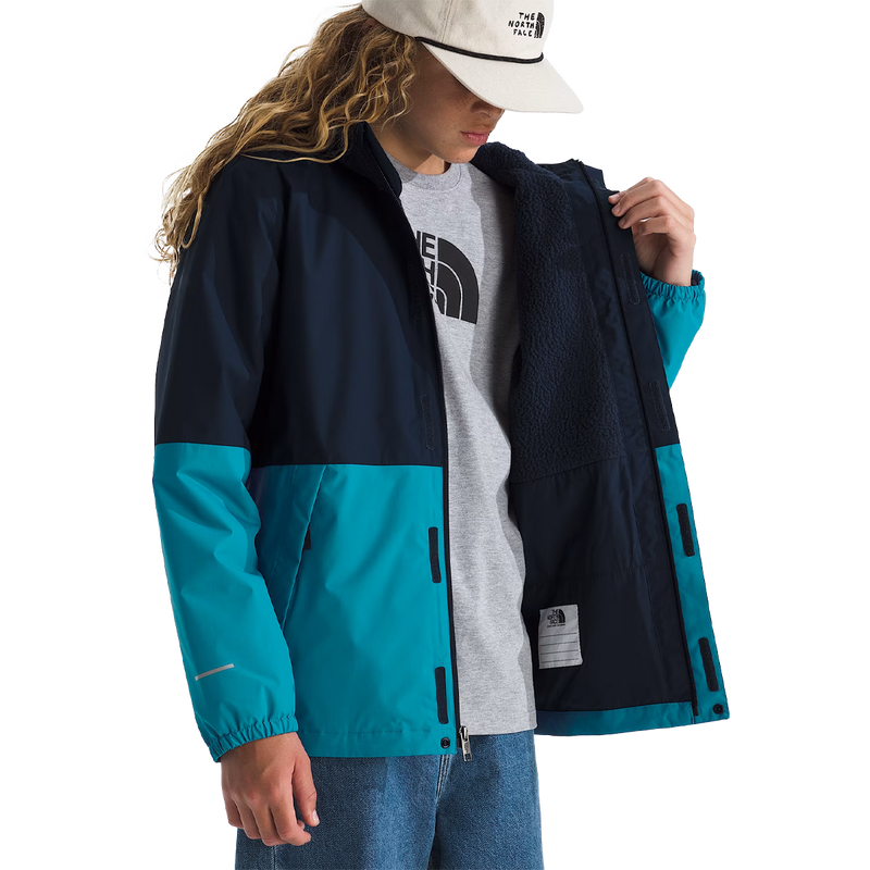 Youth Warm Antora Rain Jacket, The North Face Youth Warm Antora Rain Jacket Inside
