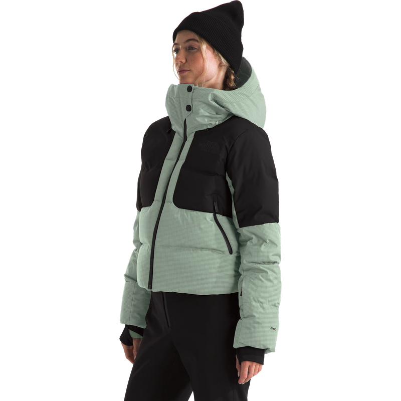 Women's Cold Spell Cropped Down Jacket, The North Face Women's Cold Spell Cropped Down Jacket 3/4 Front