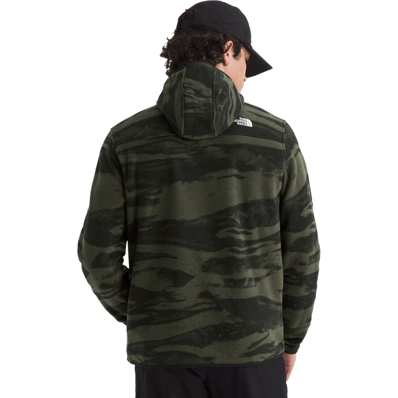 Men's Glacier Fleece Pullover Hoodie, The North Face Men's Glacier Fleece Pullover Hoodie Back