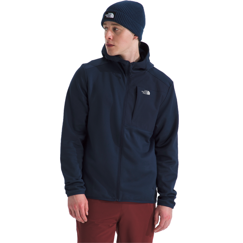 Men’s TNF Performance Fleece Full-Zip Hoodie, The North Face Men’s TNF Performance Fleece Full-Zip Hoodie in Summit Navy
