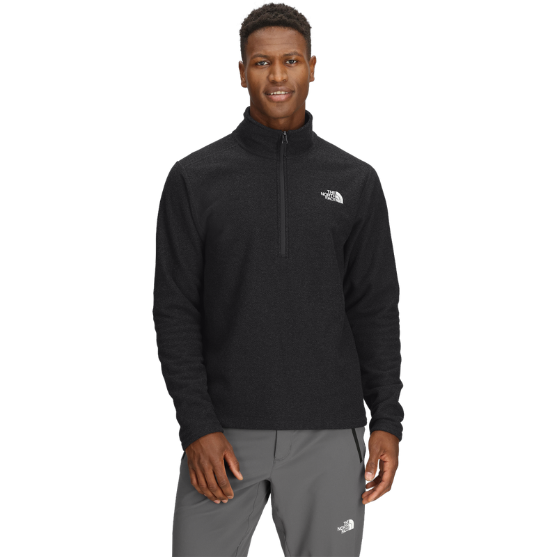 Men's Textured Cap Rock 1/4 Zip, The North Face The North Face Textured Cap Rock 1/4 Zip Front