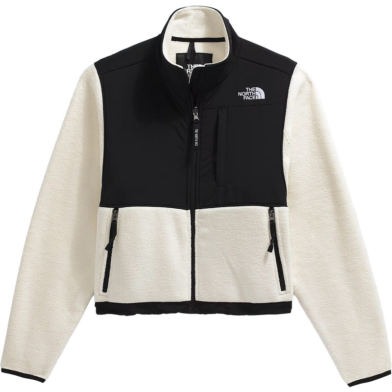 Women's Retro Denali Jacket, The North Face Women's Retro Denali Jacket in White Dune/TNF Black