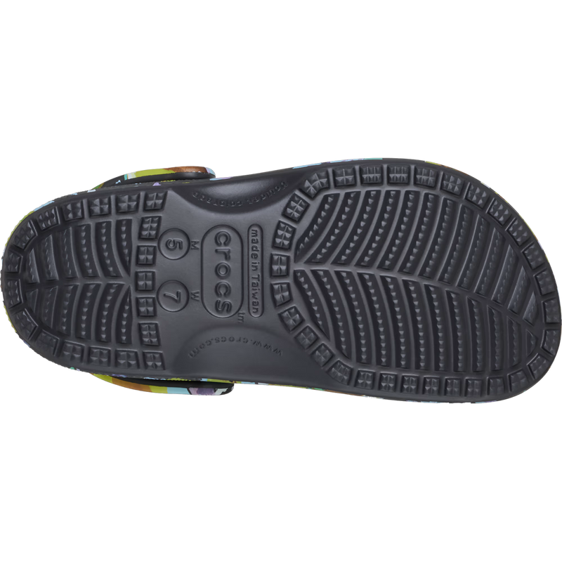 Classic Graphic Clog, Crocs Classic Graphic Clog Bottom